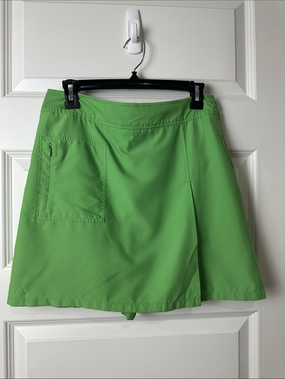IZOD Green Active Skort with Front Pocket Activewear Tennis X-tea Dry size 8